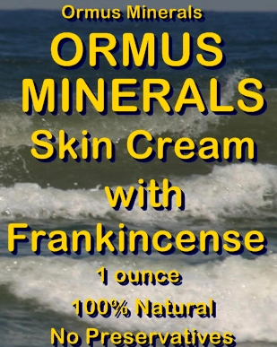 Ormus Minerals -Ormus Rich Minerals Skin Cream with FRANKINCENSE